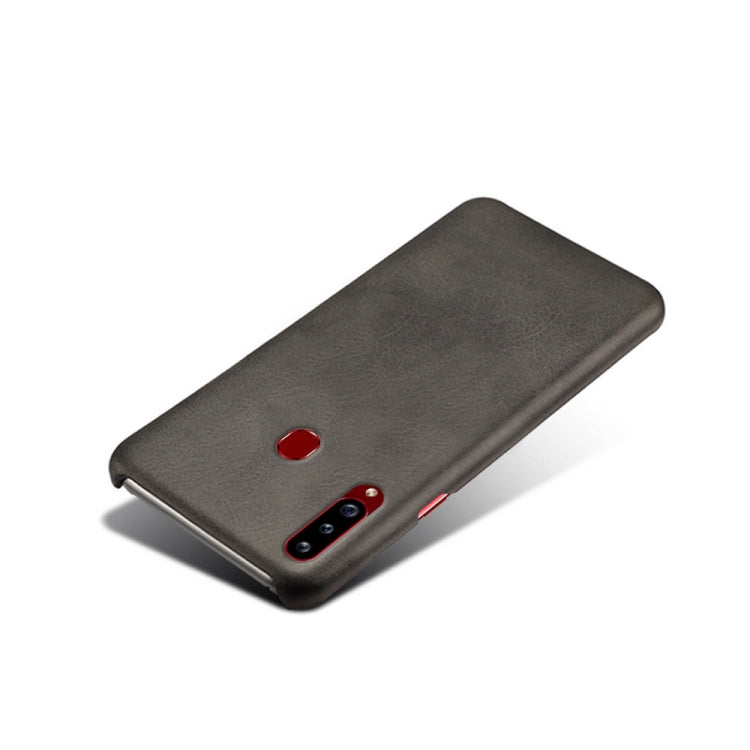 Calf Texture  PC + PU Phone Case For Samsung Galaxy A20s