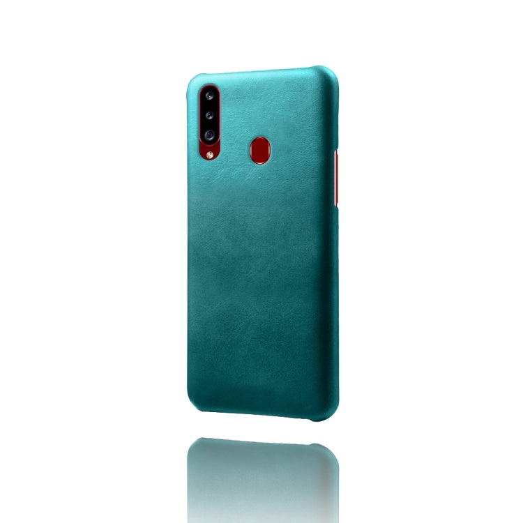 Calf Texture  PC + PU Phone Case For Samsung Galaxy A20s