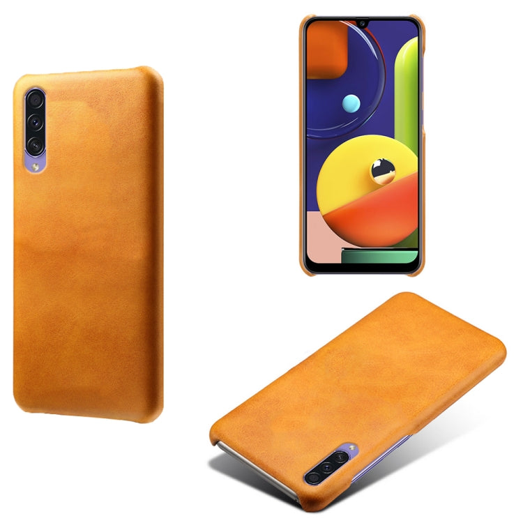 Calf Texture  PC + PU Phone Case For Samsung Galaxy A50