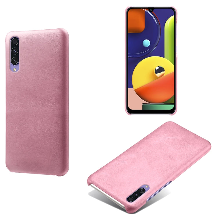 Calf Texture  PC + PU Phone Case For Samsung Galaxy A50