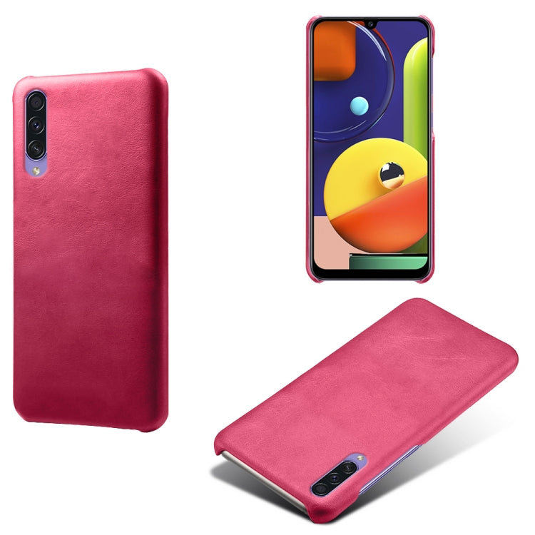 Calf Texture  PC + PU Phone Case For Samsung Galaxy A50