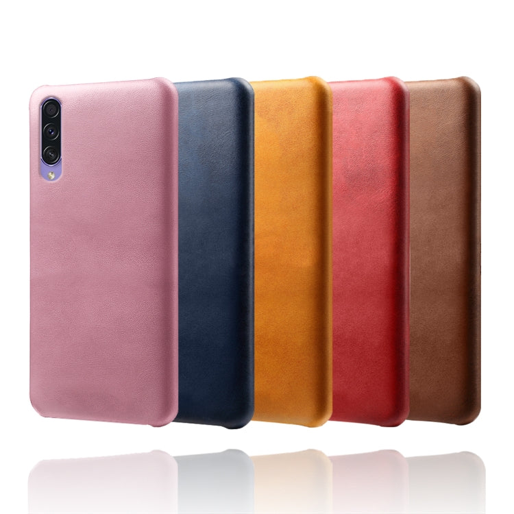 Calf Texture  PC + PU Phone Case For Samsung Galaxy A50