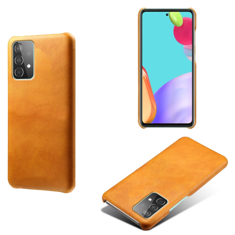Calf Texture  PC + PU Phone Case For Samsung Galaxy A52 5G