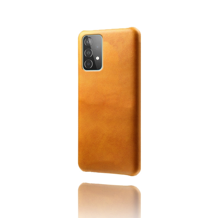 Calf Texture  PC + PU Phone Case For Samsung Galaxy A52 5G