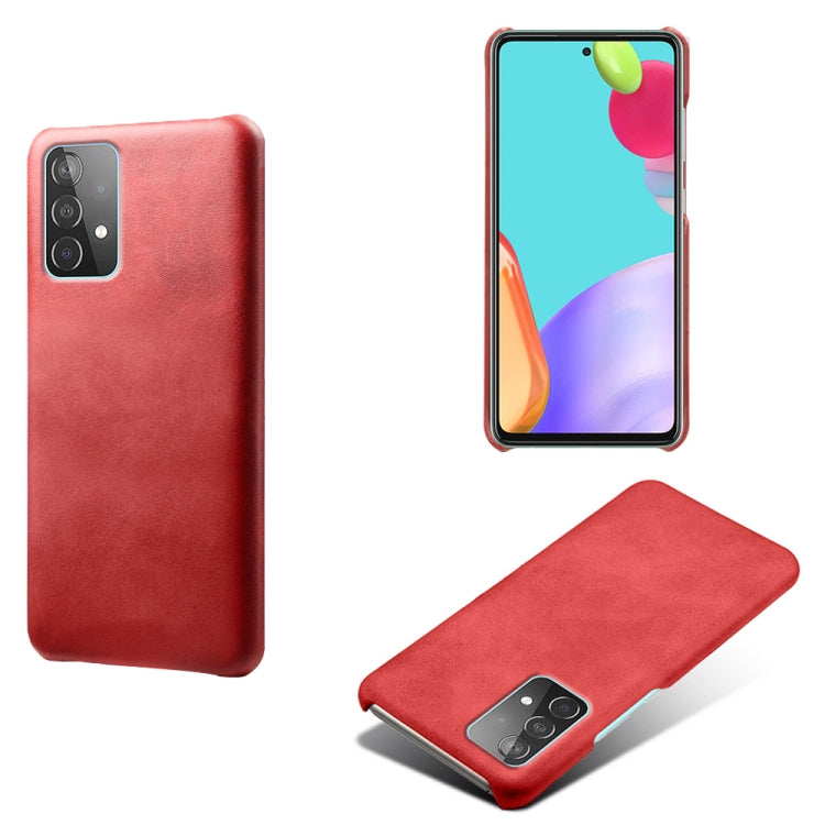Calf Texture  PC + PU Phone Case For Samsung Galaxy A52 5G