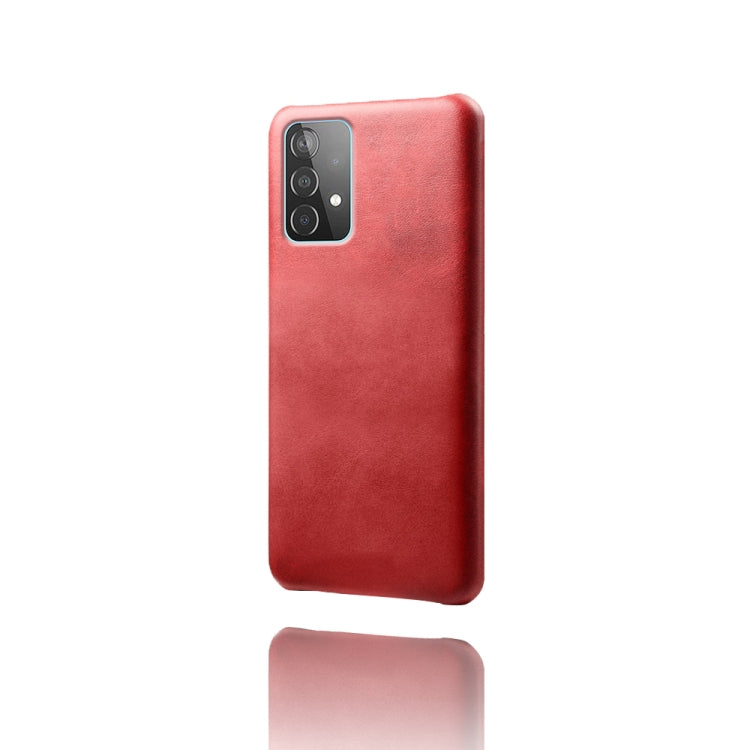Calf Texture  PC + PU Phone Case For Samsung Galaxy A52 5G
