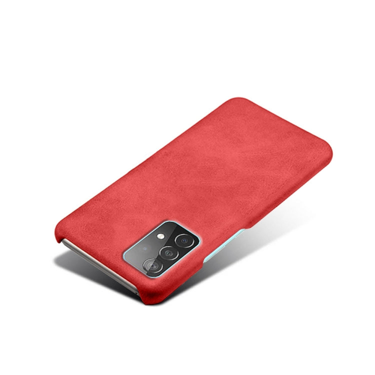 Calf Texture  PC + PU Phone Case For Samsung Galaxy A52 5G