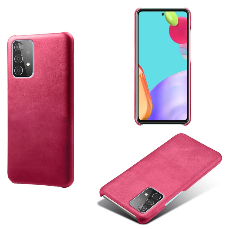Calf Texture  PC + PU Phone Case For Samsung Galaxy A52 5G