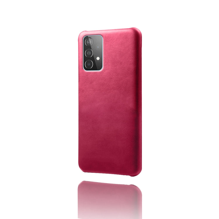 Calf Texture  PC + PU Phone Case For Samsung Galaxy A52 5G