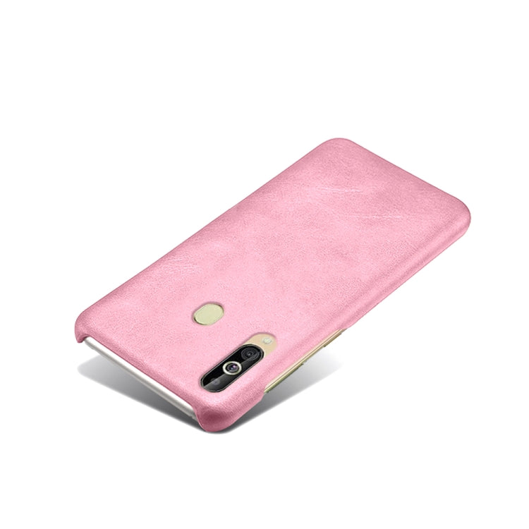 Calf Texture  PC + PU Phone Case For Samsung Galaxy A60