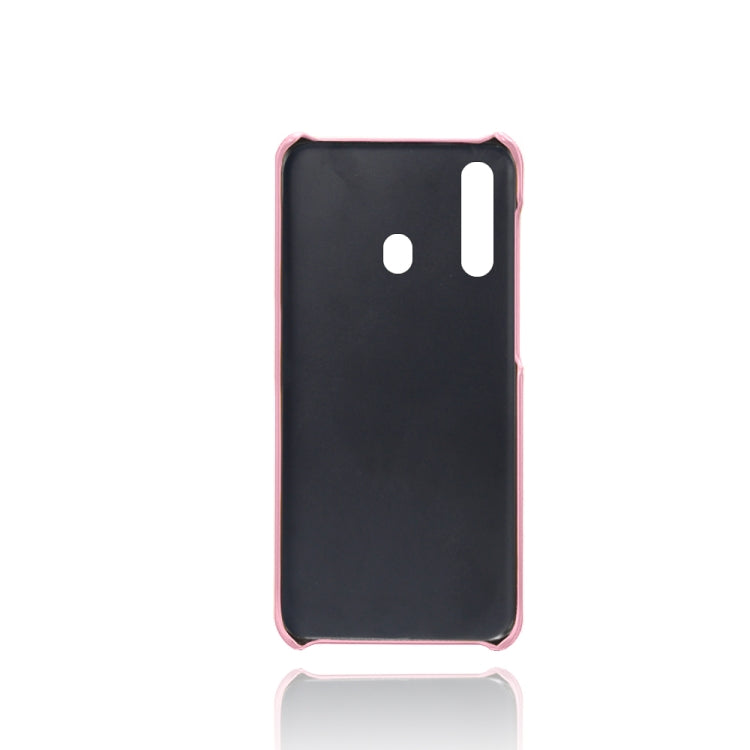 Calf Texture  PC + PU Phone Case For Samsung Galaxy A60