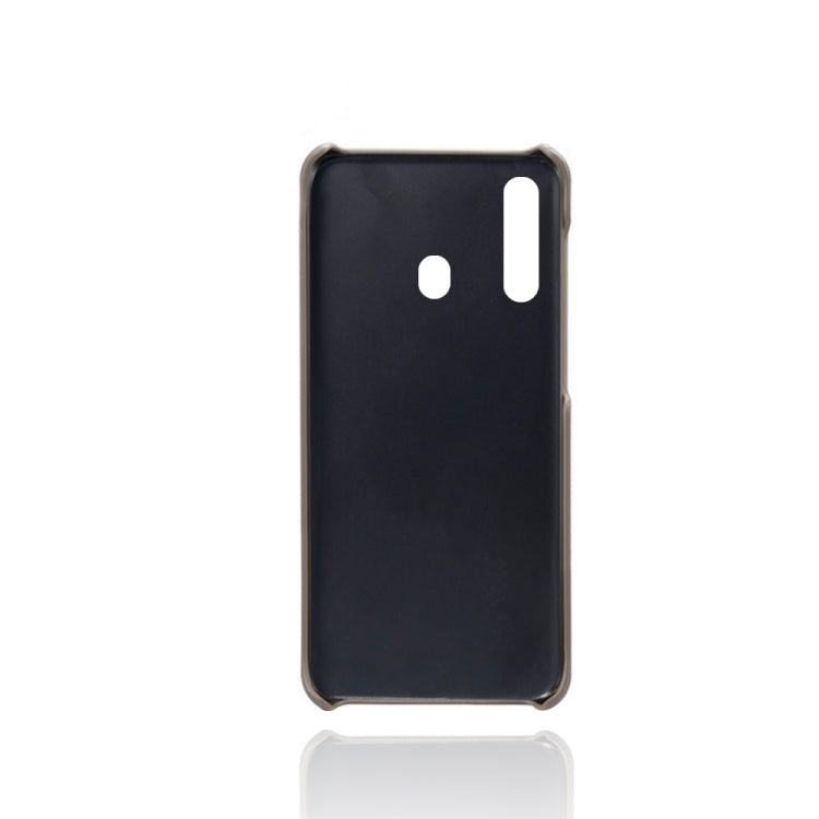 Calf Texture  PC + PU Phone Case For Samsung Galaxy A60