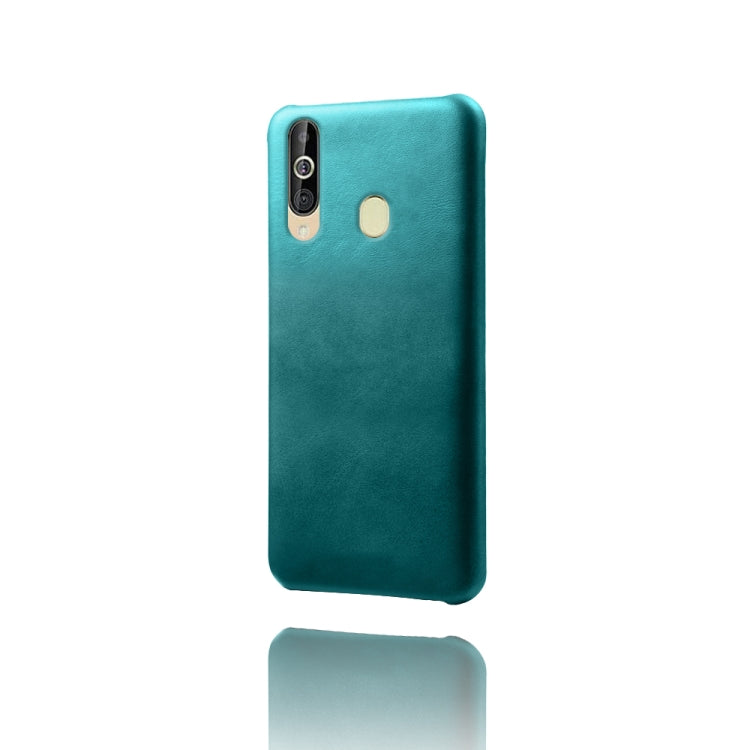 Calf Texture  PC + PU Phone Case For Samsung Galaxy A60