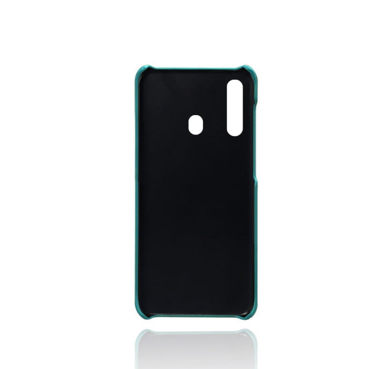 Calf Texture  PC + PU Phone Case For Samsung Galaxy A60