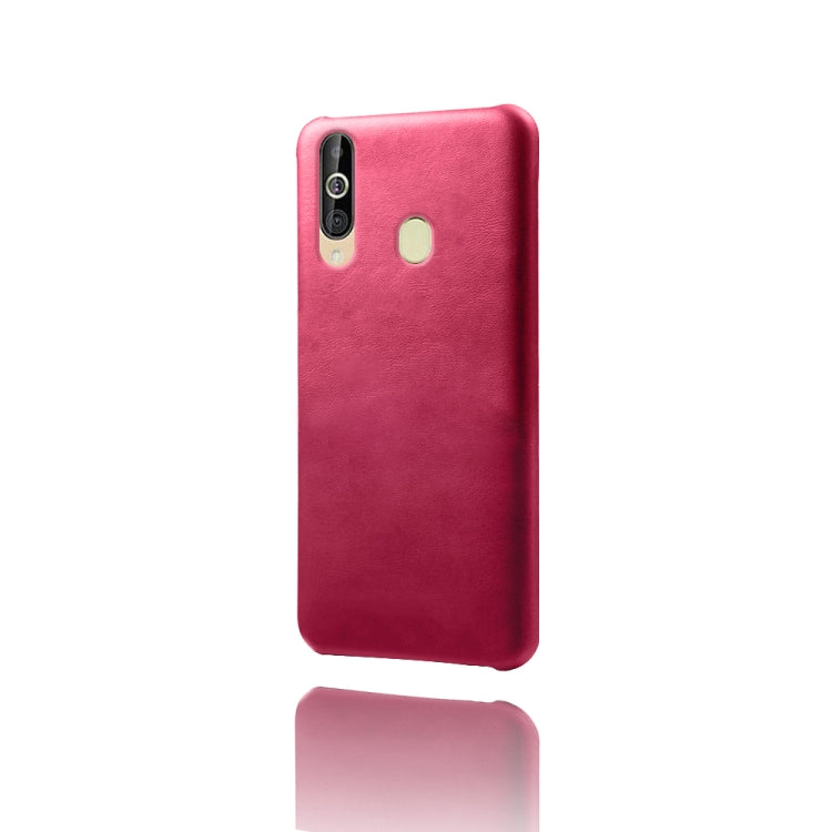 Calf Texture  PC + PU Phone Case For Samsung Galaxy A60