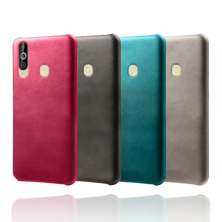 Calf Texture  PC + PU Phone Case For Samsung Galaxy A60