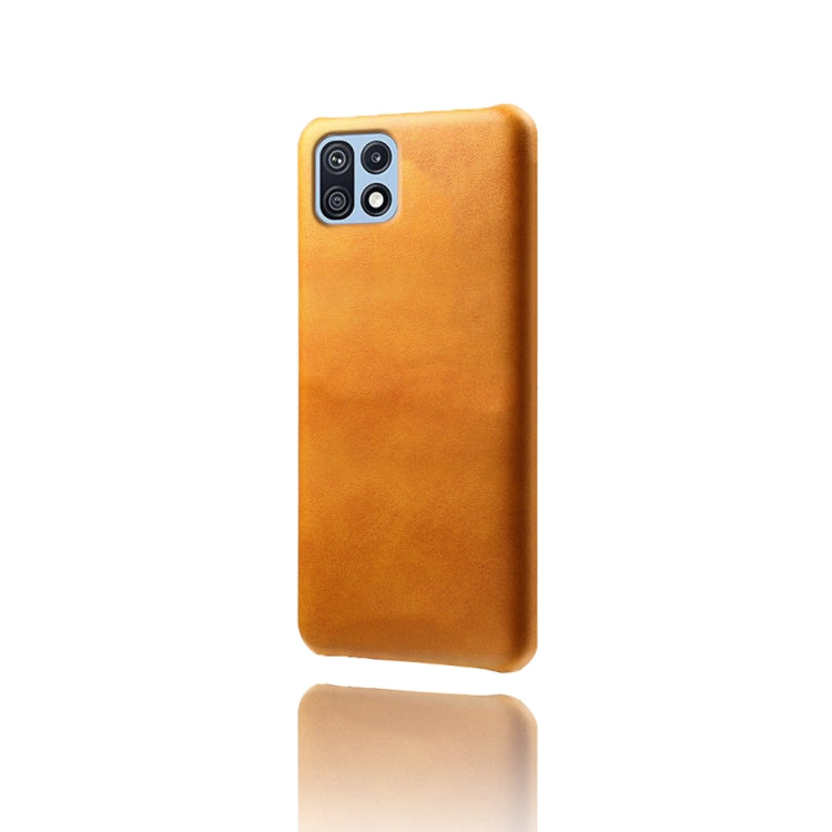Calf Texture  PC + PU Phone Case For Samsung Galaxy F42 5G