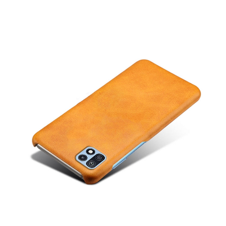 Calf Texture  PC + PU Phone Case For Samsung Galaxy F42 5G