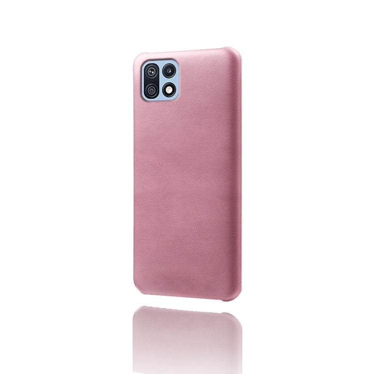 Calf Texture  PC + PU Phone Case For Samsung Galaxy F42 5G