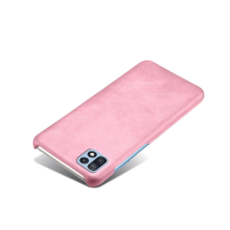 Calf Texture  PC + PU Phone Case For Samsung Galaxy F42 5G