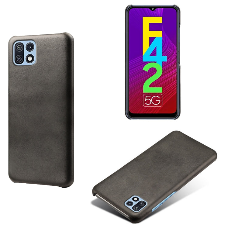 Calf Texture  PC + PU Phone Case For Samsung Galaxy F42 5G