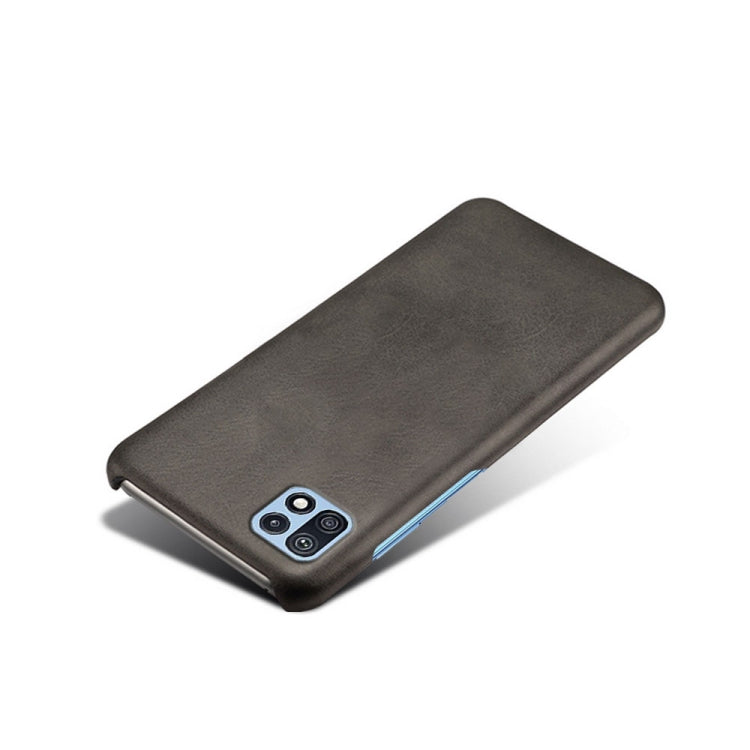 Calf Texture  PC + PU Phone Case For Samsung Galaxy F42 5G