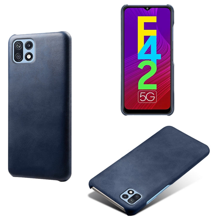 Calf Texture  PC + PU Phone Case For Samsung Galaxy F42 5G