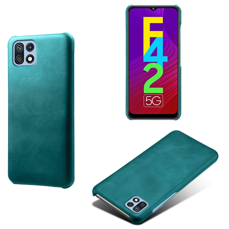 Calf Texture  PC + PU Phone Case For Samsung Galaxy F42 5G