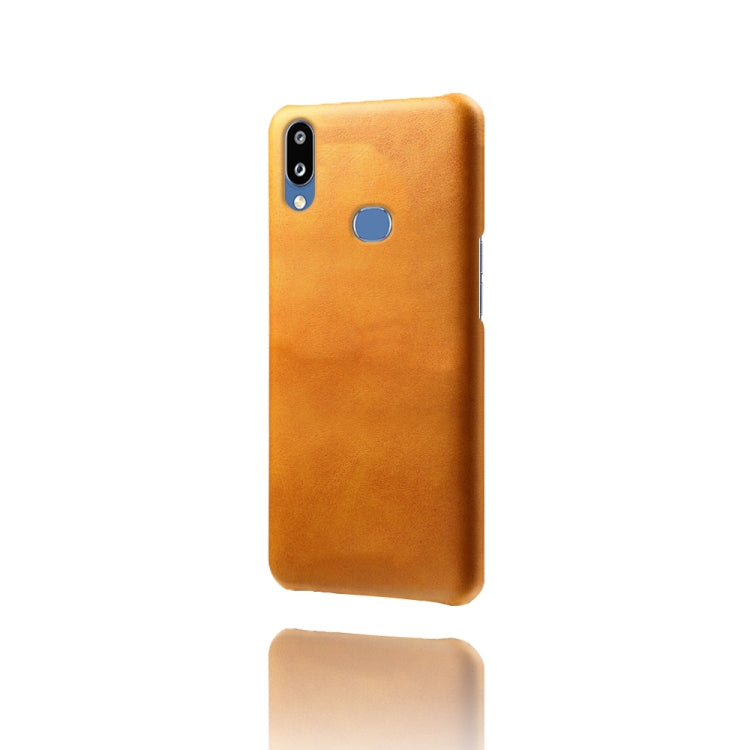 Calf Texture  PC + PU Phone Case For Samsung Galaxy M01S