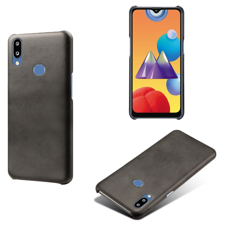 Calf Texture  PC + PU Phone Case For Samsung Galaxy M01S
