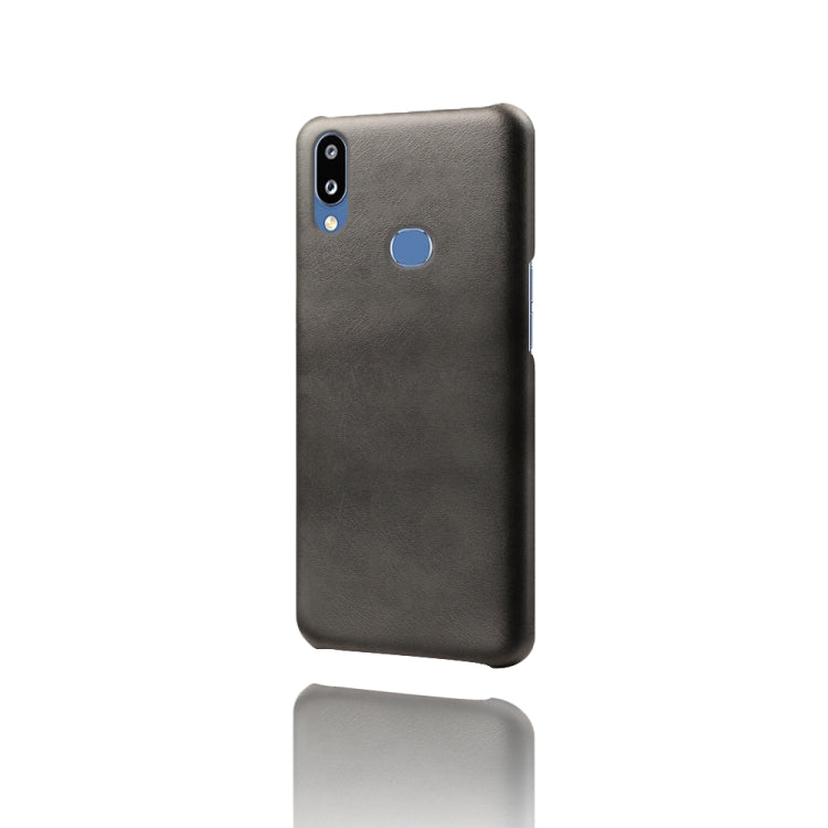 Calf Texture  PC + PU Phone Case For Samsung Galaxy M01S