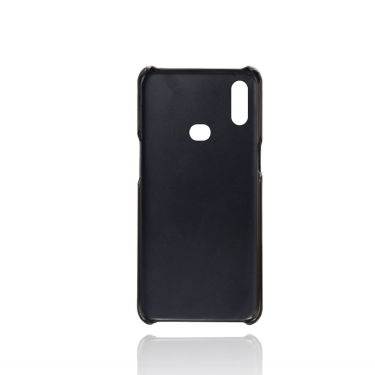 Calf Texture  PC + PU Phone Case For Samsung Galaxy M01S