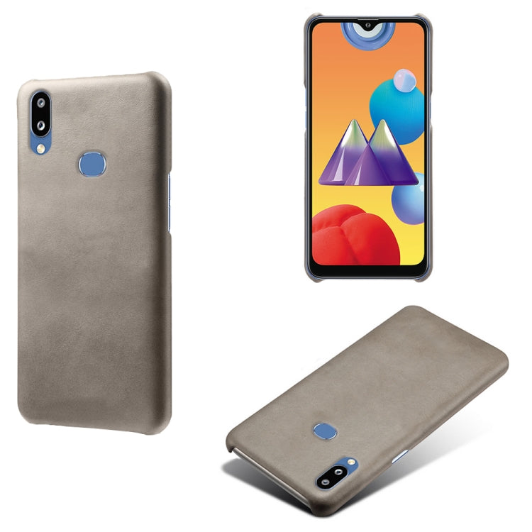 Calf Texture  PC + PU Phone Case For Samsung Galaxy M01S