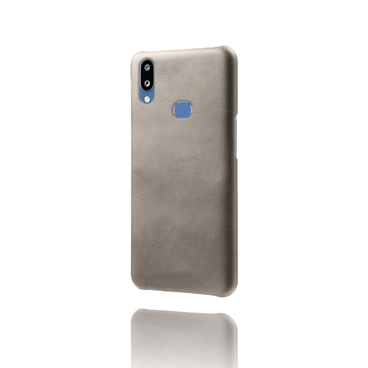Calf Texture  PC + PU Phone Case For Samsung Galaxy M01S