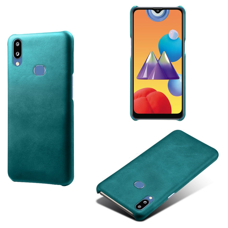 Calf Texture  PC + PU Phone Case For Samsung Galaxy M01S