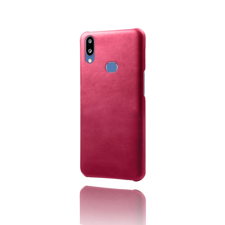 Calf Texture  PC + PU Phone Case For Samsung Galaxy M01S