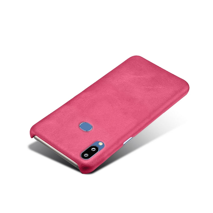 Calf Texture  PC + PU Phone Case For Samsung Galaxy M01S