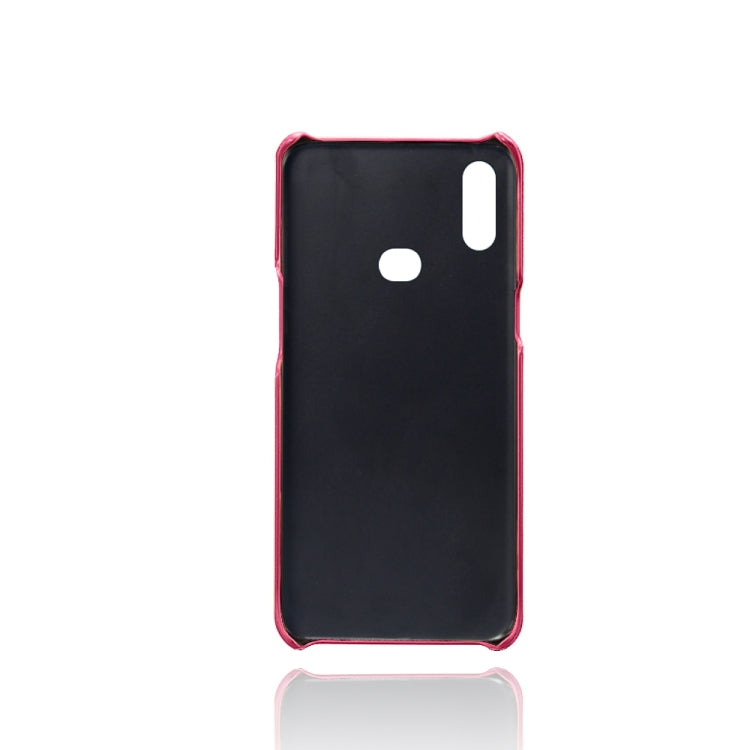 Calf Texture  PC + PU Phone Case For Samsung Galaxy M01S