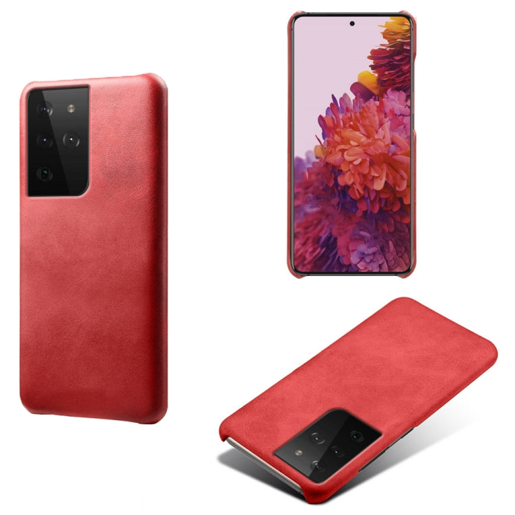 Calf Texture  PC + PU Phone Case For Samsung Galaxy S30 Ultra