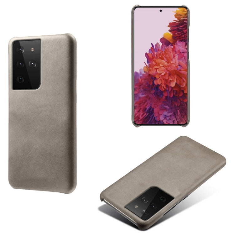 Calf Texture  PC + PU Phone Case For Samsung Galaxy S30 Ultra