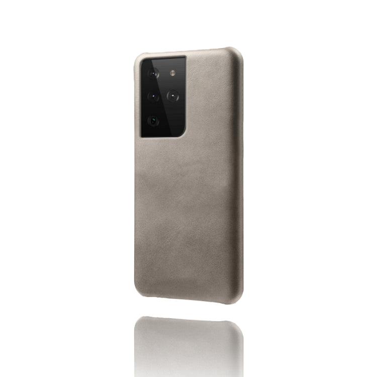 Calf Texture  PC + PU Phone Case For Samsung Galaxy S30 Ultra
