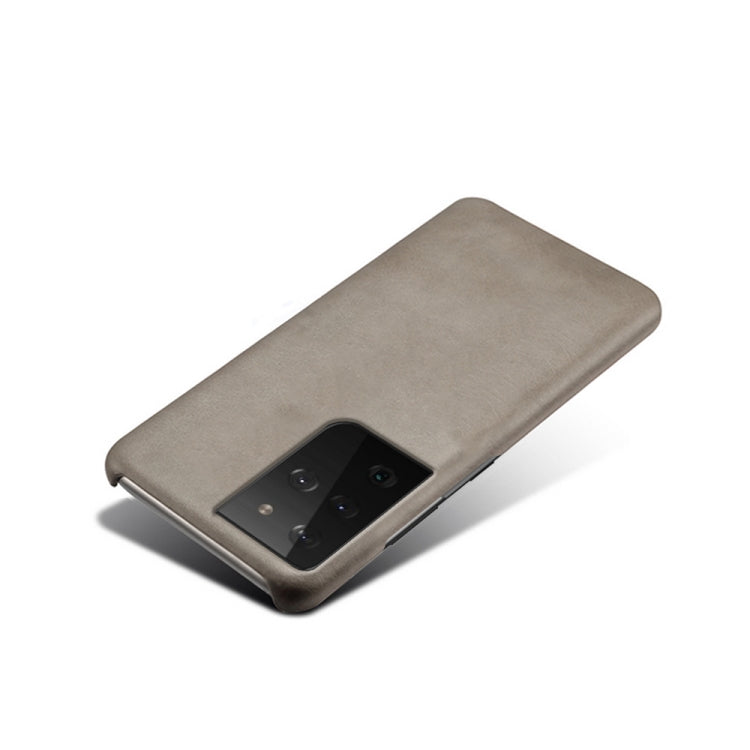 Calf Texture  PC + PU Phone Case For Samsung Galaxy S30 Ultra