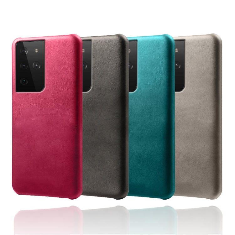 Calf Texture  PC + PU Phone Case For Samsung Galaxy S30 Ultra