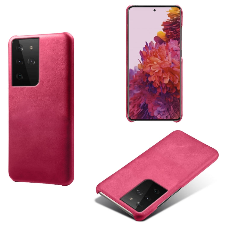 Calf Texture  PC + PU Phone Case For Samsung Galaxy S30 Ultra