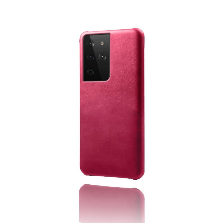 Calf Texture  PC + PU Phone Case For Samsung Galaxy S30 Ultra