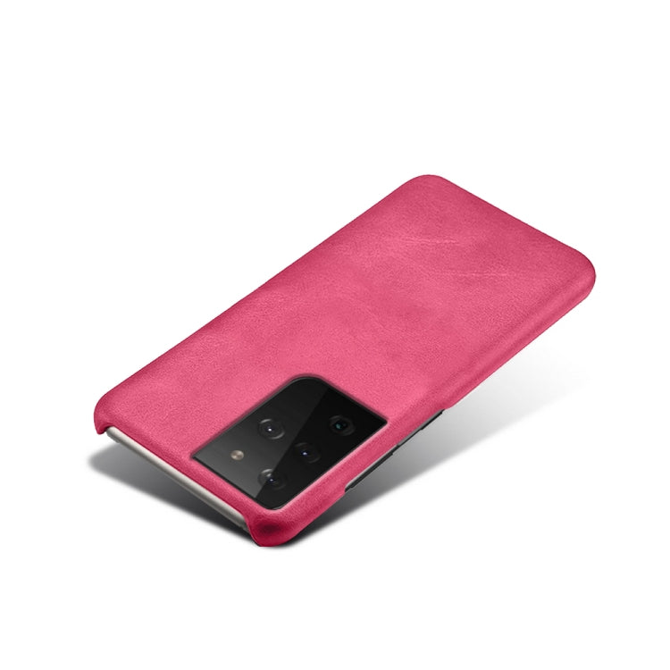 Calf Texture  PC + PU Phone Case For Samsung Galaxy S30 Ultra
