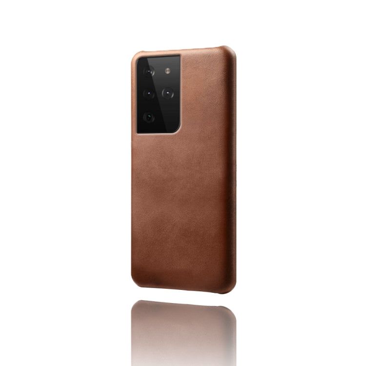 Calf Texture  PC + PU Phone Case For Samsung Galaxy S30 Ultra