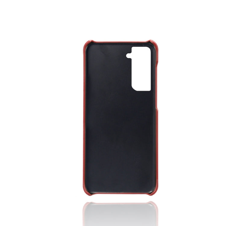 Calf Texture  PC + PU Phone Case For Samsung Galaxy S30