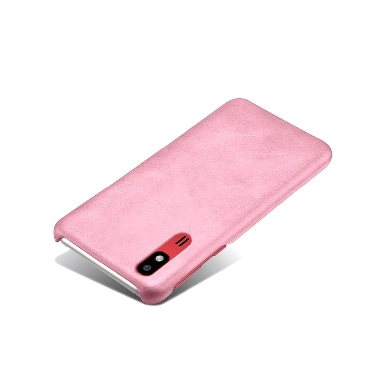 Calf Texture  PC + PU Phone Case For Samsung Galaxy A2 Core