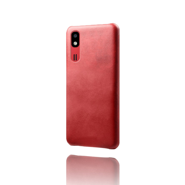 Calf Texture  PC + PU Phone Case For Samsung Galaxy A2 Core